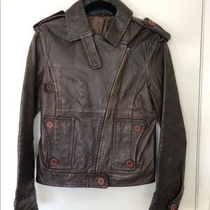 Brown Leather Jacket